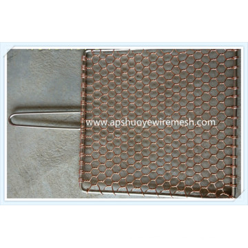 Korea Style BBQ Red Copper Grill Netting